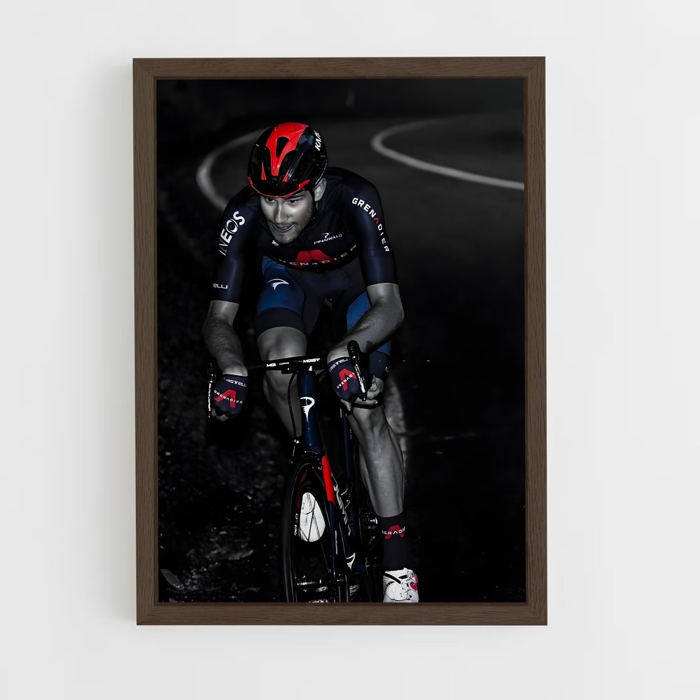 Poster Piste et Passion – affiche Cyclisme (vue 5)